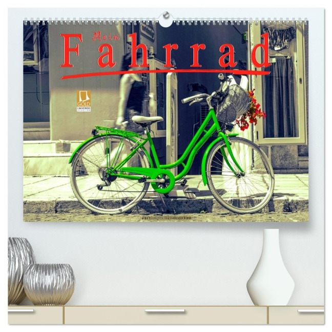 Mein Fahrrad (hochwertiger Premium Wandkalender 2026 DIN A2 quer), Kunstdruck in Hochglanz - Peter Roder