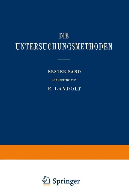 Die Untersuchungsmethoden - Edmont Landolt