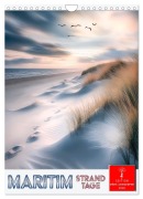 Cover-Bild zum Titel 'Maritim - Strandtage (Wandkalender 2026 DIN A4 hoch), CALVENDO Monatskalender' von 'Peter Roder'