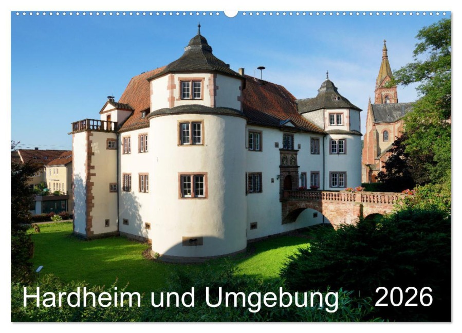 Hardheim und Umgebung (Wandkalender 2026 DIN A2 quer), CALVENDO Monatskalender - Sergej Schmidt