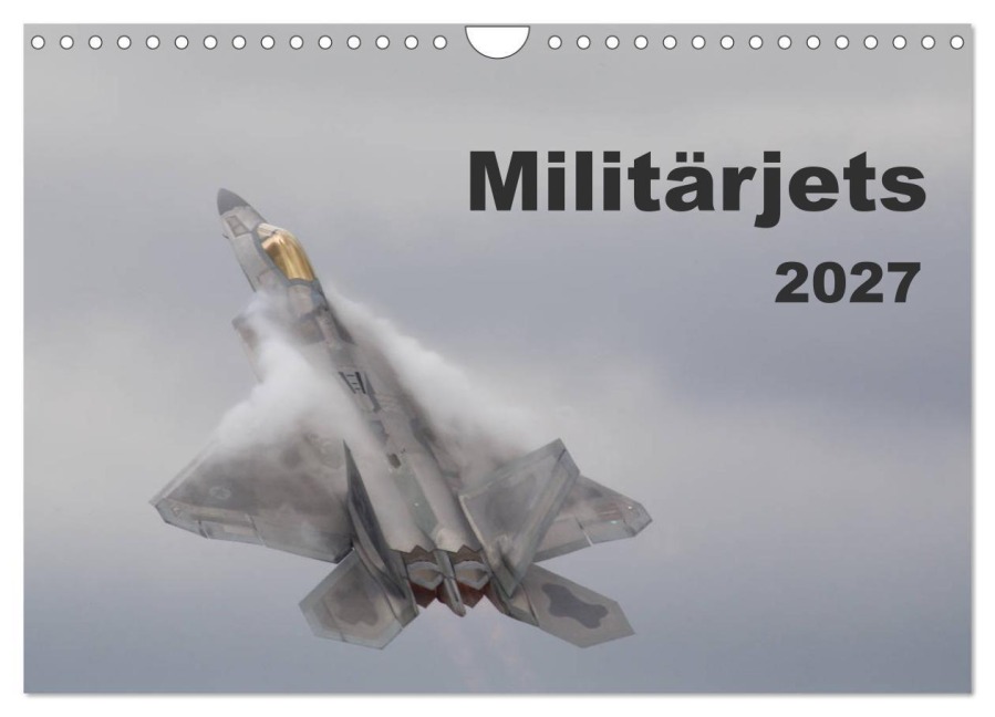 Militärjets (Wandkalender 2027 DIN A4 quer), CALVENDO Monatskalender - MUC-Spotter