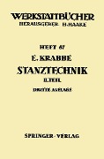 Cover-Bild zum Titel 'Stanztechnik' von 'E. Krabbe'
