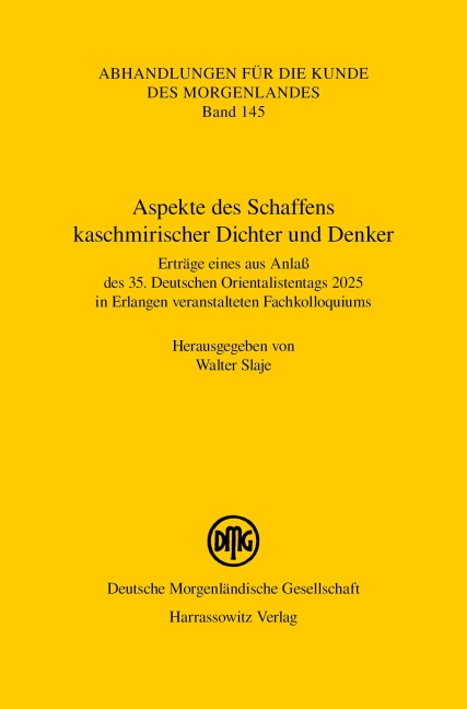 Aspekte des Schaffens kaschmirischer Dichter und Denker - 