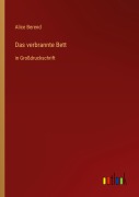 Cover-Bild zum Titel 'Das verbrannte Bett' von 'Alice Berend'