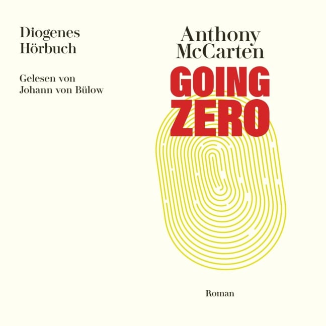 Going Zero - Anthony McCarten