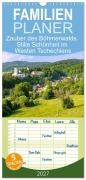 Cover-Bild zum Titel 'Familienplaner 2027 - Zauber des Böhmerwalds. Stille Schönheit im Westen Tschechiens mit 5 Spalten (Wandkalender, 21 x 45 cm) CALVENDO' von 'Hanna Wagner'