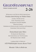 Cover-Bild zum Titel 'GegenStandpunkt 2-26' von ''