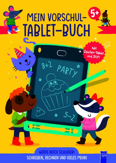 Mein Vorschul-Tablet-Buch 5 + (gelbes Cover) - 