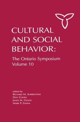 Culture and Social Behavior - 