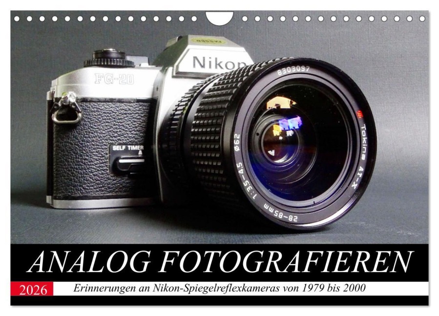 Analog fotografieren (Wandkalender 2026 DIN A4 quer), CALVENDO Monatskalender - Jean-Louis Glineur