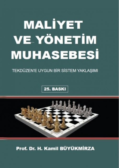 Maliyet ve Yönetim Muhasebesi Ciltli - Kamil Büyükmirza