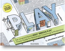 Cover-Bild zum Titel 'PLAY! Der unverzichtbare LEGO® SERIOUS PLAY® Praxis-Guide für Workshops, Coachings und Moderation' von 'David Hillmer'