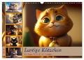 Lustige Kätzchen (Wandkalender 2024 DIN A3 quer), CALVENDO Monatskalender - Dirk Meutzner