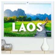 Cover-Bild zum Titel 'Laos - Abseits der Touristenströme. (hochwertiger Premium Wandkalender 2026 DIN A2 quer), Kunstdruck in Hochglanz' von 'Sf Sf'