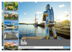 Cover-Bild zum Titel 'Oslo Impressionen (Wandkalender 2026 DIN A2 quer), CALVENDO Monatskalender' von 'Dirk Meutzner'