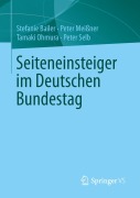 Cover-Bild zum Titel 'Seiteneinsteiger im Deutschen Bundestag' von 'Stefanie Bailer, Peter Selb, Tamaki Ohmura, Peter Meißner'