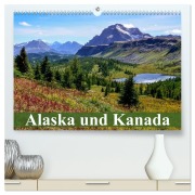 Cover-Bild zum Titel 'Alaska und Kanada (hochwertiger Premium Wandkalender 2026 DIN A2 quer), Kunstdruck in Hochglanz' von 'Elisabeth Stanzer'