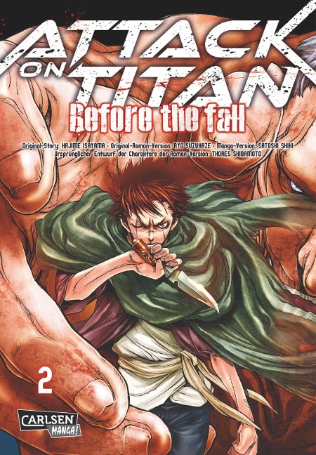 Attack on Titan - Before the Fall 2 - Hajime Isayama, Ryo Suzukaze