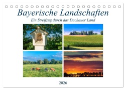 Cover-Bild zum Titel 'Bayerische Landschaften - Ein Streifzug durch das Dachauer Land (Tischkalender 2026 DIN A5 quer), CALVENDO Monatskalender' von 'Jürgen Klust www. foto-jk. de'