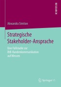 Cover-Bild zum Titel 'Strategische Stakeholder-Ansprache' von 'Alexandra Simtion'