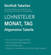 Cover-Bild zum Titel 'Tabelle, Lohnsteuer 2026 Monat, Tag' von ''