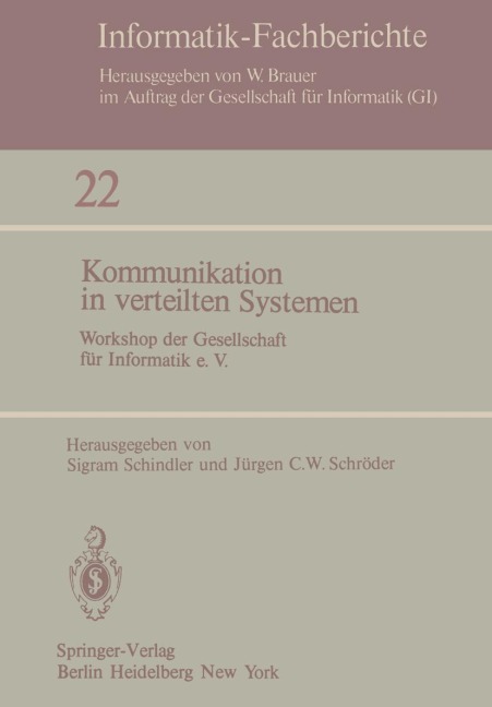 Kommunikation in verteilten Systemen - 