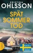 Cover-Bild zum Titel 'Spätsommertod' von 'Kristina Ohlsson'