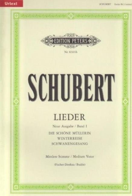 Lieder, Band 1 / Neue Ausgabe / URTEXT - Franz Schubert