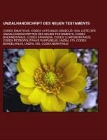 Unzialhandschrift des Neuen Testaments - 