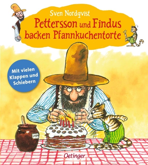 Pettersson und Findus backen Pfannkuchentorte - Sven Nordqvist