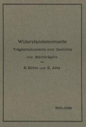 Cover-Bild zum Titel 'Widerstandsmomente' von 'B. Böhm, E. John'