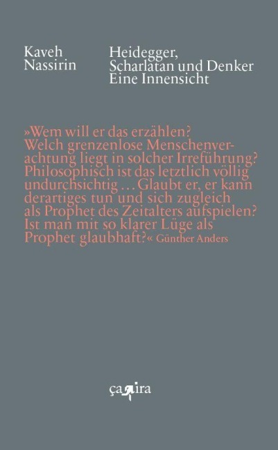Heidegger, Scharlatan und Denker - Kaveh Nassirin