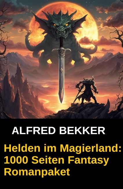 Helden im Magierland: 1000 Seiten Fantasy Romanpaket - Alfred Bekker