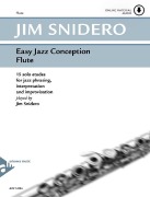 Cover-Bild zum Titel 'Easy Jazz Conception Flute' von 'Jim Snidero'