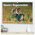 Unsere Vogelvielfalt: Ein Schatz zum Entdecken und Schützen (hochwertiger Premium Wandkalender 2025 DIN A2 quer), Kunstdruck in Hochglanz - Arne Wünsche