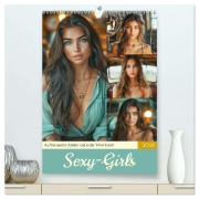 Cover-Bild zum Titel 'Sexy Girls. Aufreizend im Atelier und in der Werkstatt (hochwertiger Premium Wandkalender 2026 DIN A2 hoch), Kunstdruck in Hochglanz' von 'Rose Hurley'