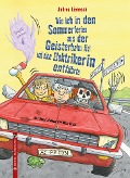 Cover-Bild zum Titel 'Wie ich in den Sommerferien aus der Geisterbahn fiel und eine Elektrikerin entführte' von 'Andrea Lienesch'