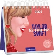 Cover-Bild zum Titel 'Postkartenkalender 365 Tage mit Taylor Swift 2027' von ''