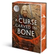 Cover-Bild zum Titel 'Die Skaland-Saga, Band 2 - A Curse Carved in Bone' von 'Danielle L. Jensen'