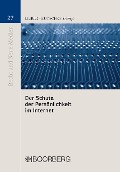 Cover-Bild zum Titel 'Der Schutz der Persönlichkeit im Internet' von ''