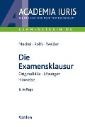 Cover-Bild zum Titel 'Die Examensklausur' von ''