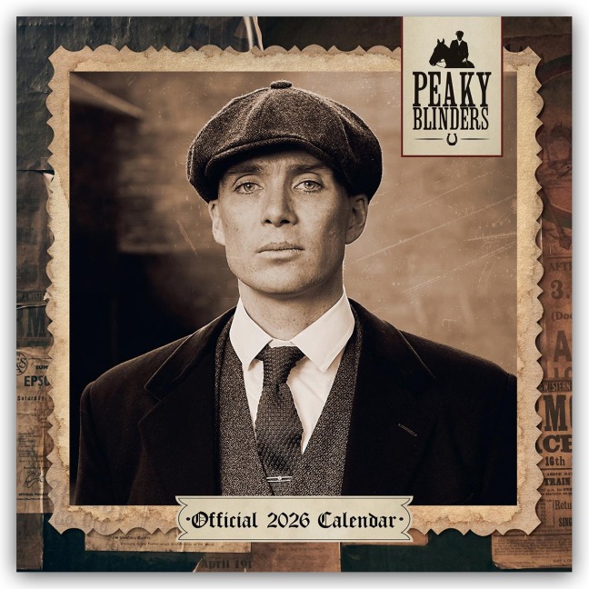 Peaky Blinders 2026 - Wandkalender - Danilo Promotion Ltd