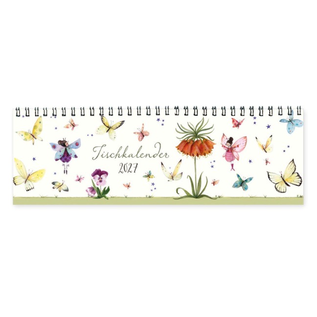 Tischkalender Schmetterlinge 2027 - Silke Leffler