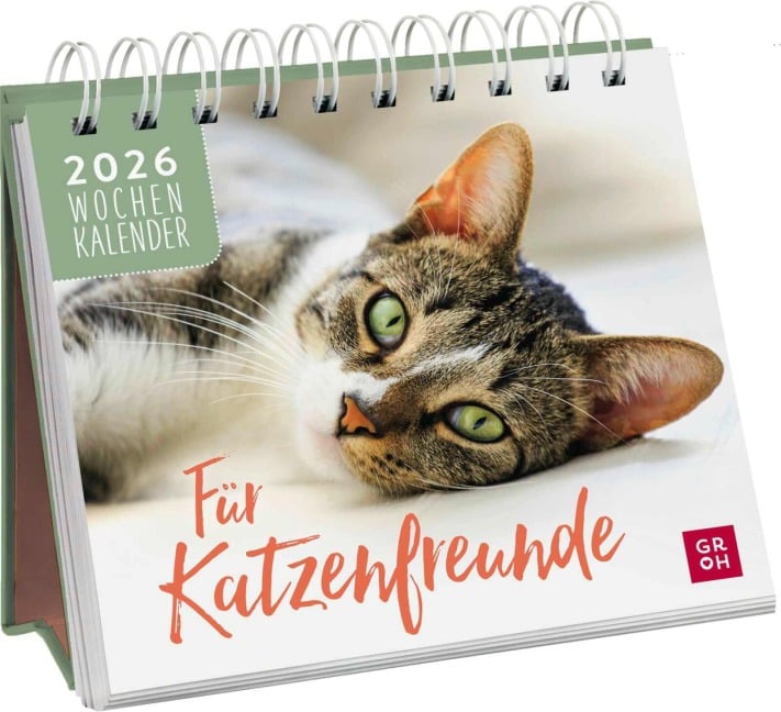 Mini-Wochenkalender 2026: Für Katzenfreunde - 