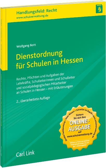 Dienstordnung für Schulen in Hessen - Wolfgang Bott