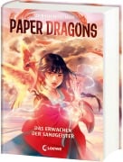 Cover-Bild zum Titel 'Paper Dragons (Band 2) - Das Erwachen der Sandgeister' von 'Siobhan McDermott'