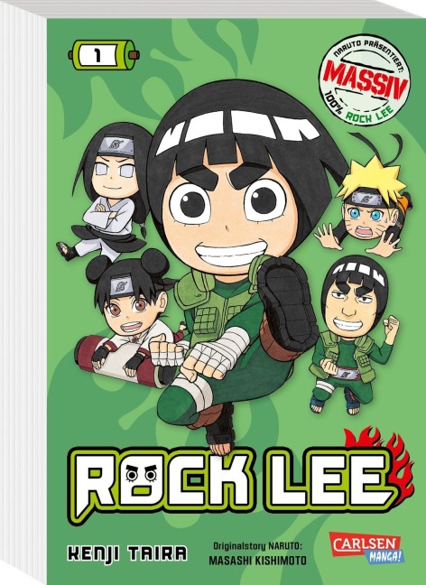 Rock Lee Massiv 1 - Masashi Kishimoto, Kenji Taira