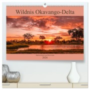 Cover-Bild zum Titel 'Wildnis Okavango-Delta (hochwertiger Premium Wandkalender 2026 DIN A2 quer), Kunstdruck in Hochglanz' von 'Ursula Di Chito'