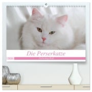 Cover-Bild zum Titel 'Die Perserkatze - Farbschlag Weiß (hochwertiger Premium Wandkalender 2026 DIN A2 quer), Kunstdruck in Hochglanz' von 'Arno Klatt'
