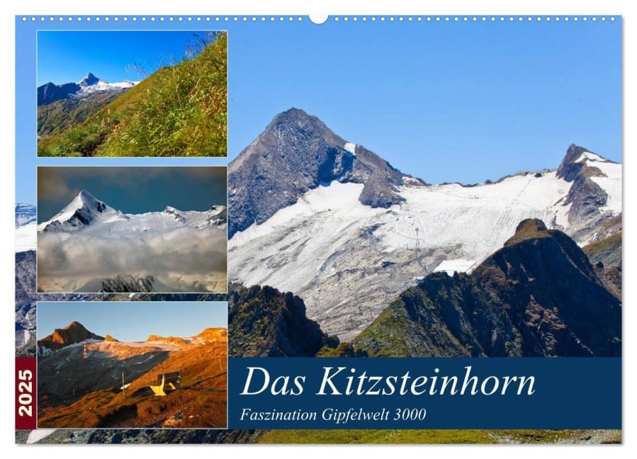 Das Kitzsteinhorn (Wandkalender 2025 DIN A2 quer), CALVENDO Monatskalender - Christa Kramer